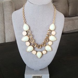 Light Teal Statement Necklace